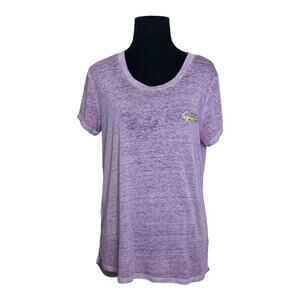 WallFlower purple short sleeves y shirt size L
